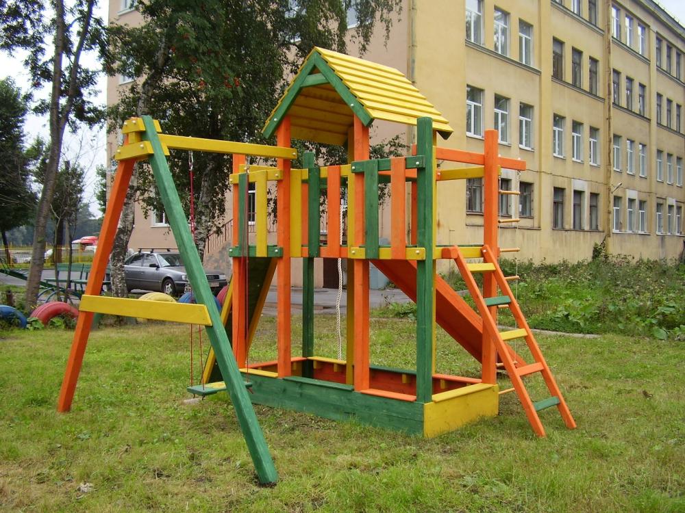 Детская площадка "Изумрудный замок"