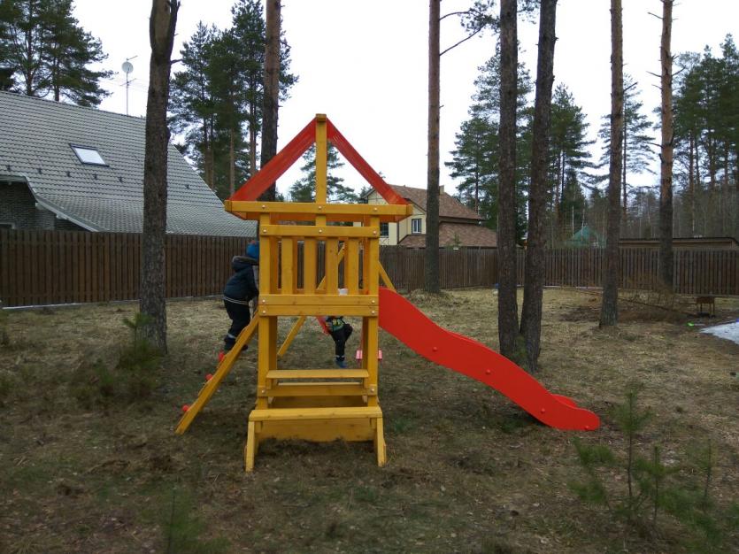 Детская площадка для дачи "Открытие"
