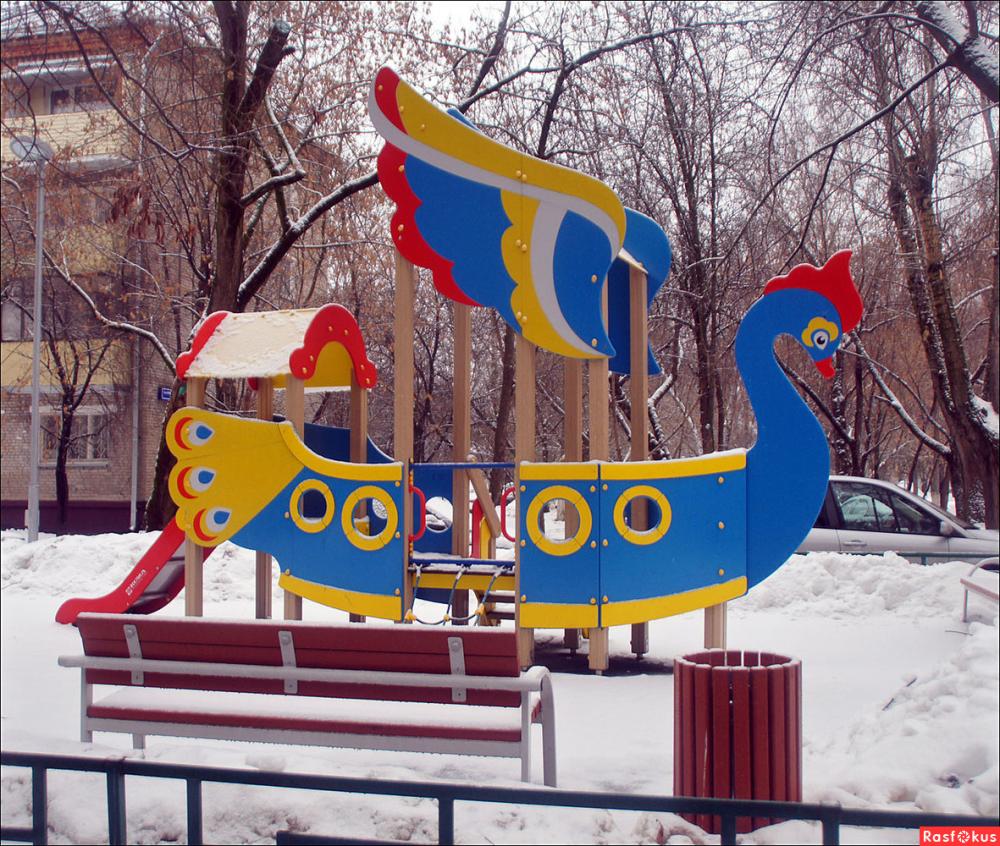 Детский игровой комплекс «Летучий корабль»